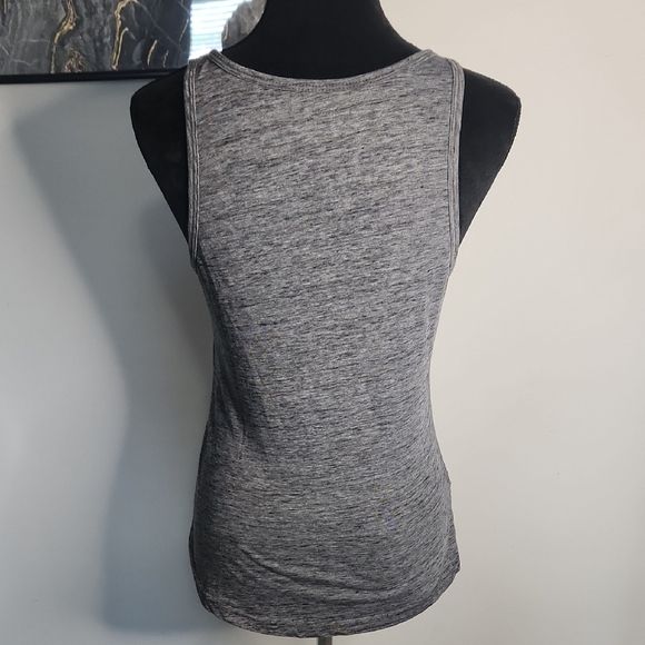 ON FIRE "LOVE 1987" Gray Racerback Tank Top – Size L - Picture 5 of 5